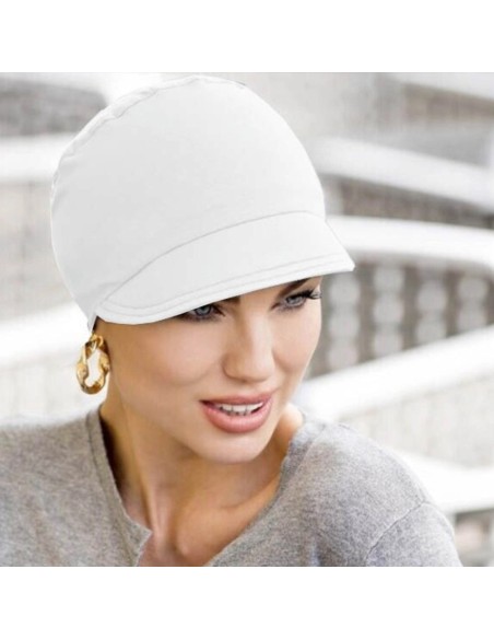 KATIA NAVY & WHITE  - Gorra Reversible Bambu - MASUMI HEADWEAR