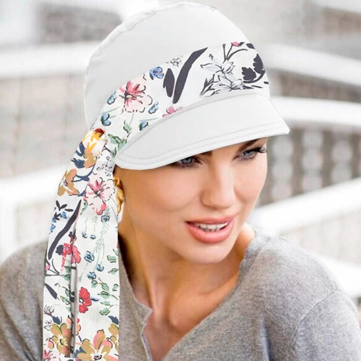 Katia Plus White Summertime UPF50+ - MASUMI HEADWEAR