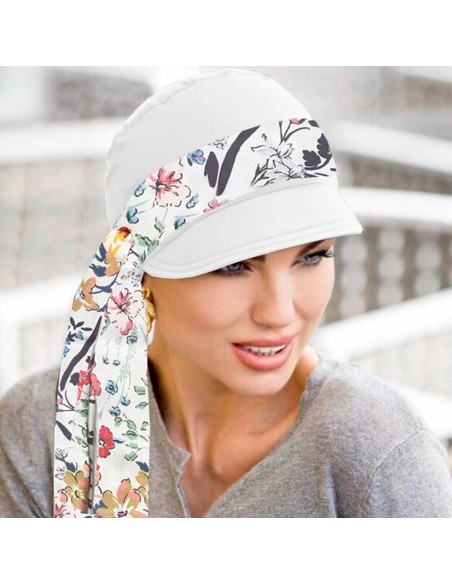Katia Plus White Summertime UPF50+ - MASUMI HEADWEAR