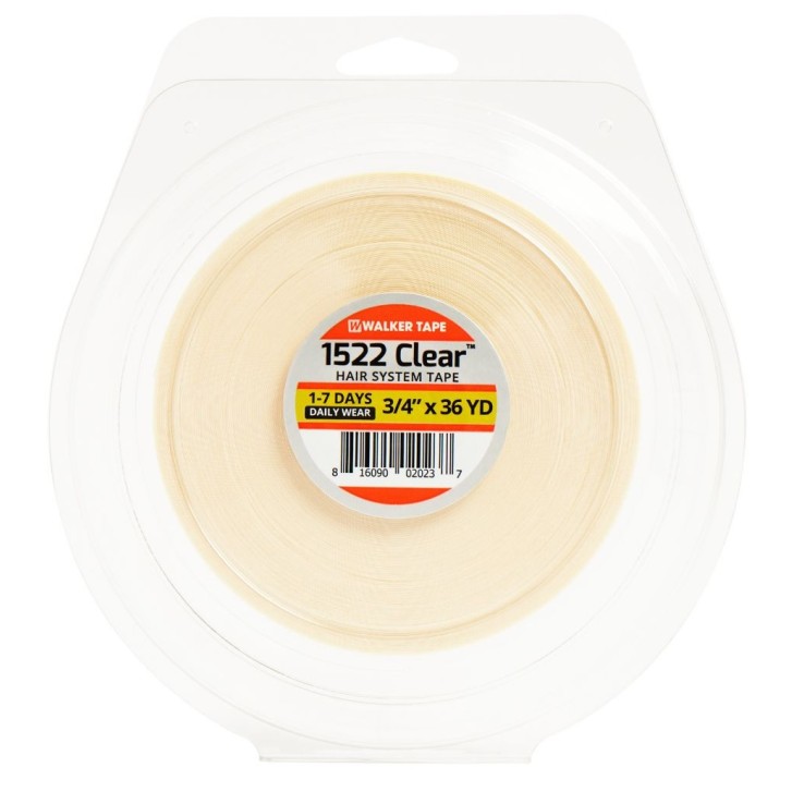 WALKER TAPE  1522 CLEAR  3/4" X 36 YARDS Cinta de Rollo Adhesivo