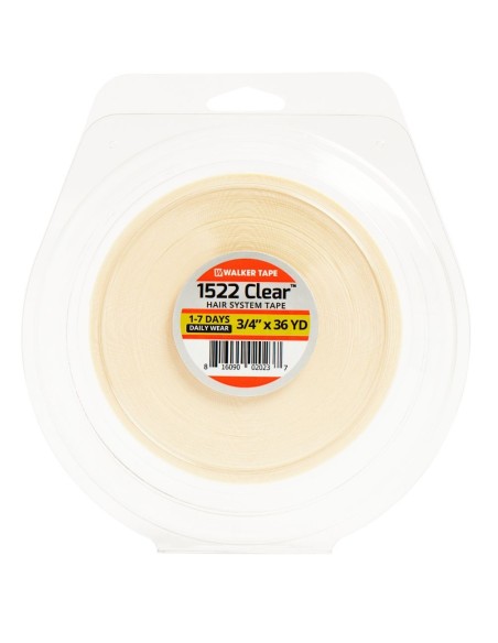 WALKER TAPE  1522 CLEAR  3/4" X 36 YARDS Cinta de Rollo Adhesivo