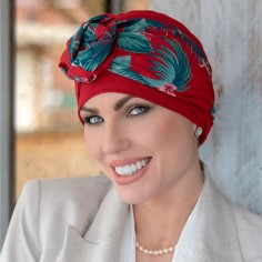 Turbante Mirabella Red Rose - Turbante + Banda - MASUMI...