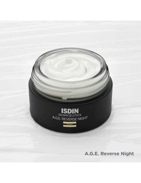 ISDIN - Crema Facial Reparadora de Noche Antiedad – Age Reverse Night