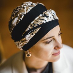 ELEGANCE PAINT FLOWERS- Turbante de Algodón - CAREBELL... 2
