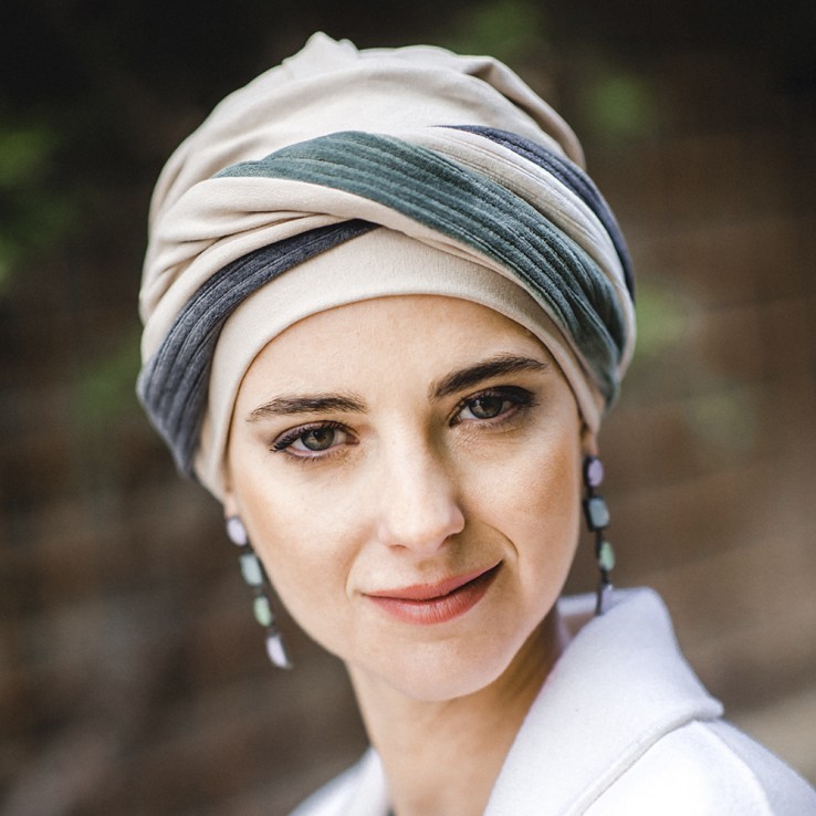 ELEGANCE VELVET - Turbante de Algodón - CAREBELL HEADWEAR