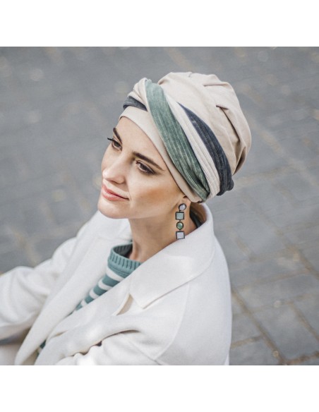 ELEGANCE VELVET - Turbante de Algodón - CAREBELL HEADWEAR