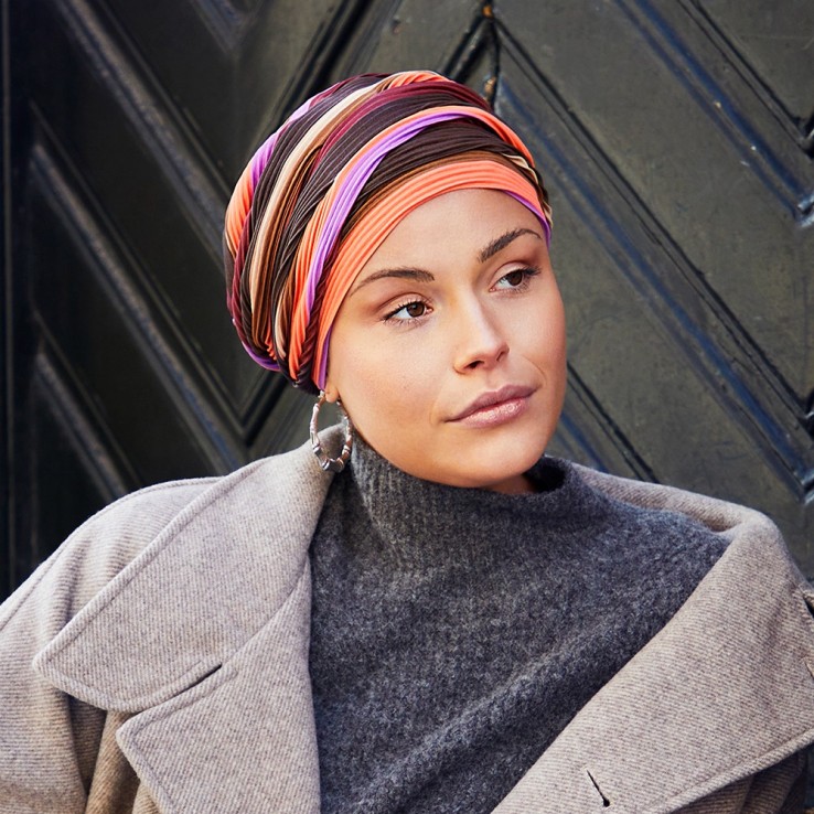 LUNA V - Warm Autumn Mix - Algodón - CHRISTINE HEADWEAR