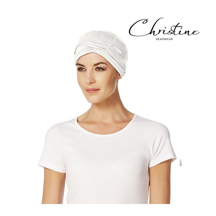 GAIA Marfil - Turbante Bambú - CHRISTINE HEADWEAR