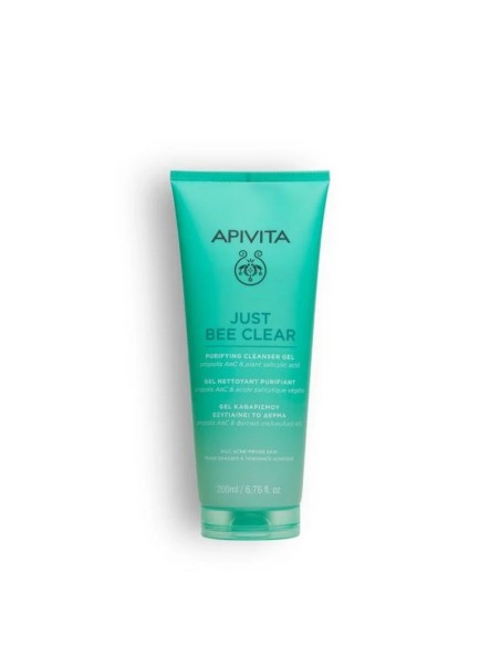 APIVITA JUST BEE CLEAR  - Gel Limpiador Purificante.