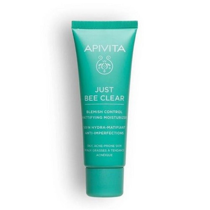 APIVITA JUST BEE CLEAR - Crema Anti-Imperfecciones Matificante Hidratante.