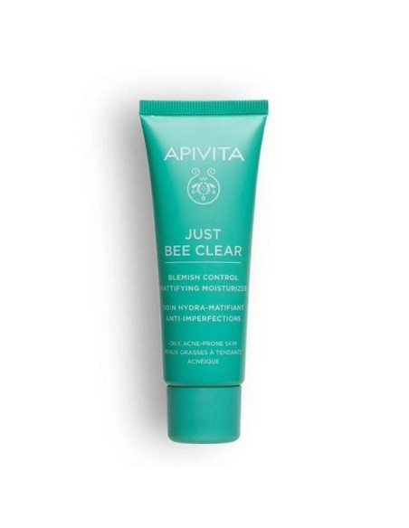 APIVITA JUST BEE CLEAR - Crema Anti-Imperfecciones Matificante Hidratante.