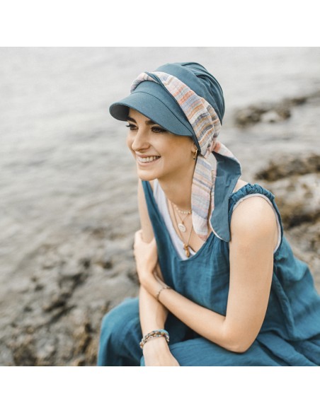 GORRA AMALFI MEDITERRÁNEO ACERO CAREBELL HEADWEAR