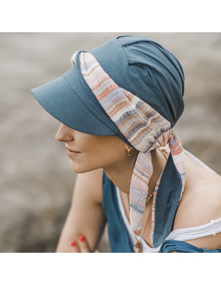 GORRA AMALFI MEDITERRÁNEO ACERO CAREBELL HEADWEAR