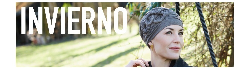 Compra online de pañuelos, gorros y turbantes oncológicos de invierno