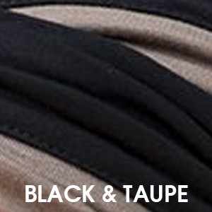 Black & Taupe